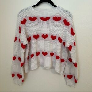 Jessica Simpson Heart Sweater